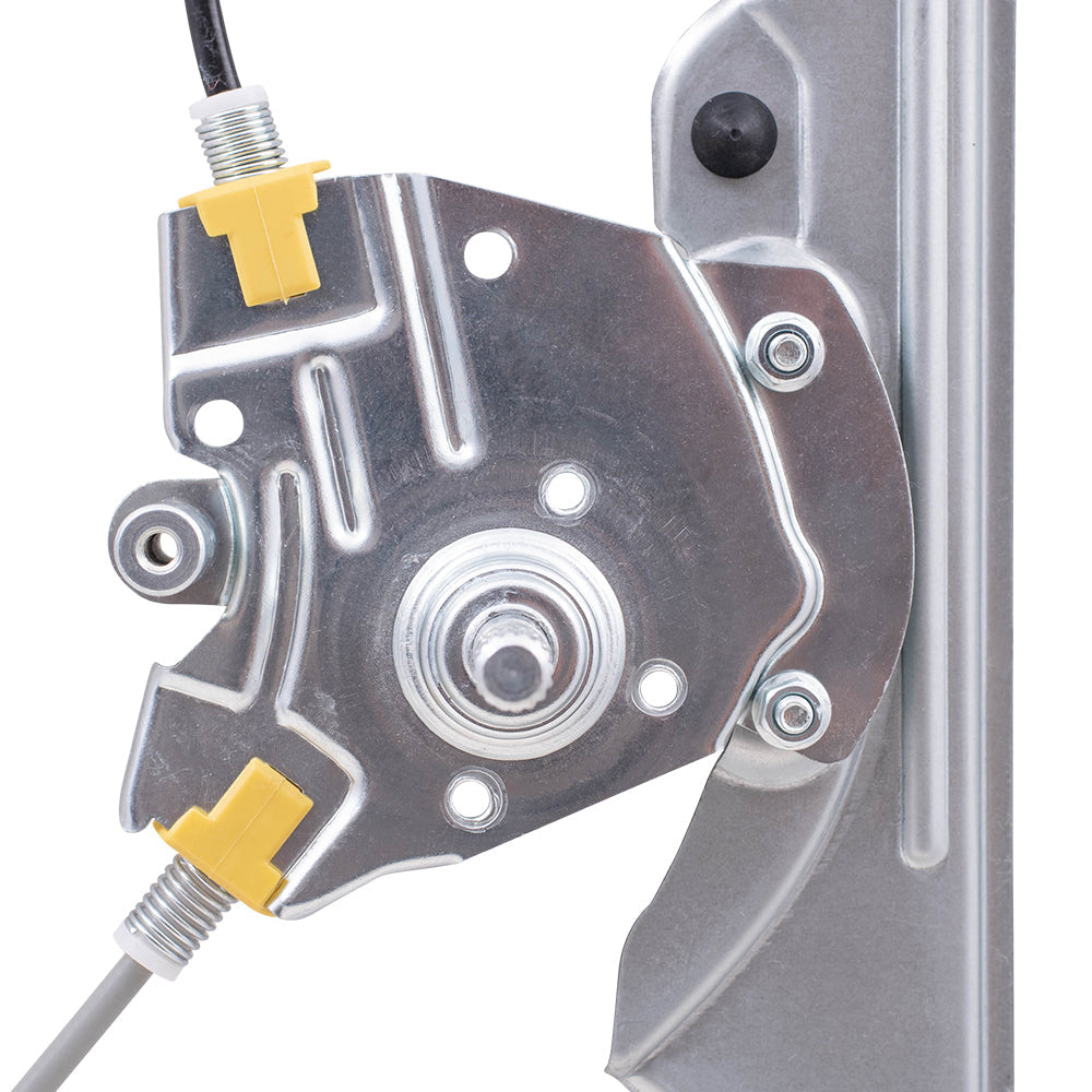 Driver Front Manual Window Regulator Compatible with 1999-2007 Silverado Sierrra 2000-2006 Tahoe Yukon & XL Suburban