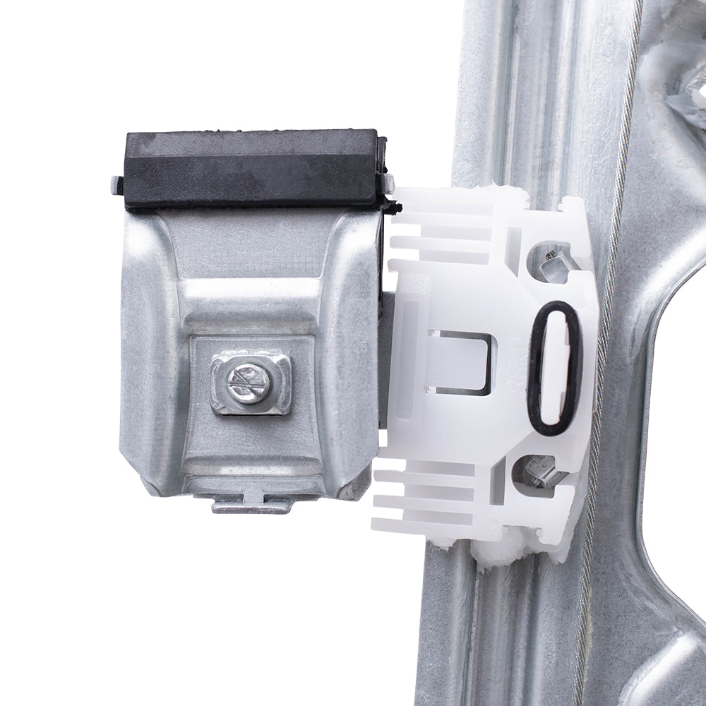 Driver Front Manual Window Regulator Compatible with 1999-2007 Silverado Sierrra 2000-2006 Tahoe Yukon & XL Suburban