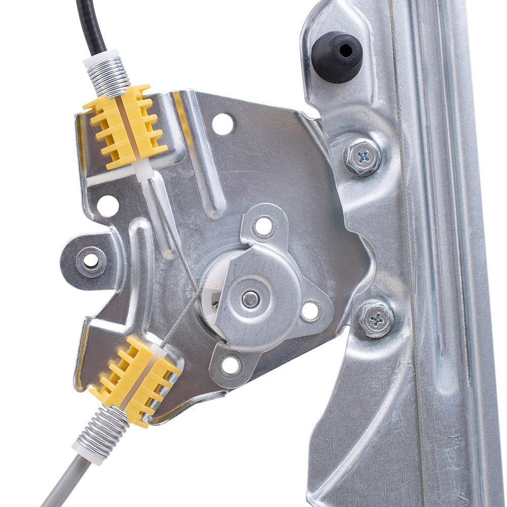 Passenger Front Manual Window Regulator Compatible with 1999-2007 Silverado Sierrra 2000-2006 Tahoe Yukon & XL Suburban