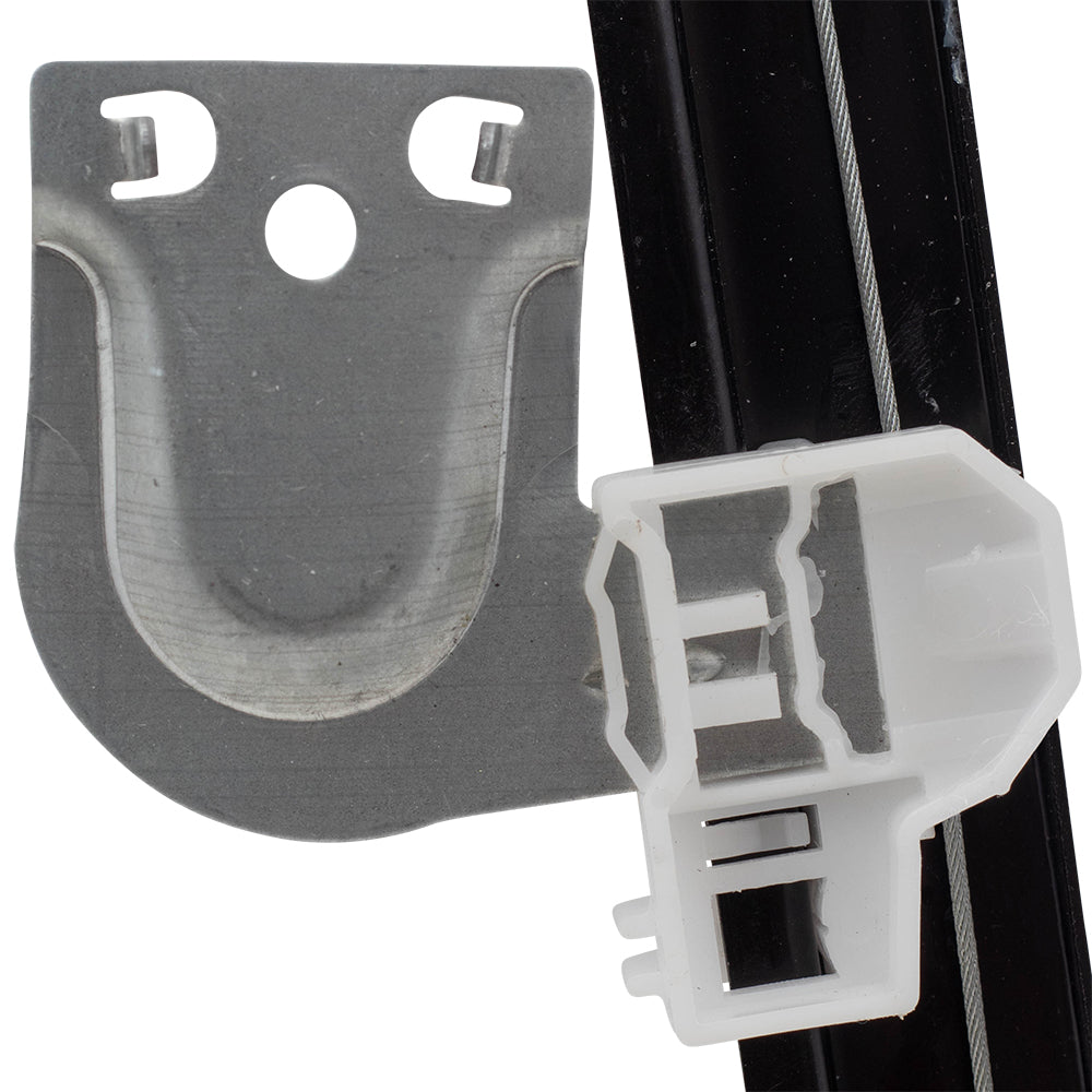 Passenger Manual Window Lift Regulator Assembly Compatible with 99-04 Alero 99-05 Grand Am Coupe 22697428