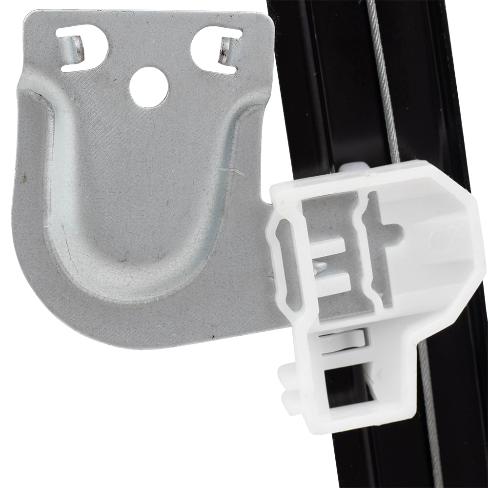 Passenger Front Manual Window Lift Regulator Assembly Compatible with 1999-2004 Alero Grand Am Sedan 22697442