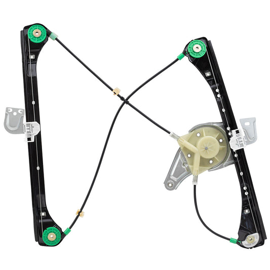 Passenger Front Manual Window Lift Regulator Assembly Compatible with 1999-2004 Alero Grand Am Sedan 22697442