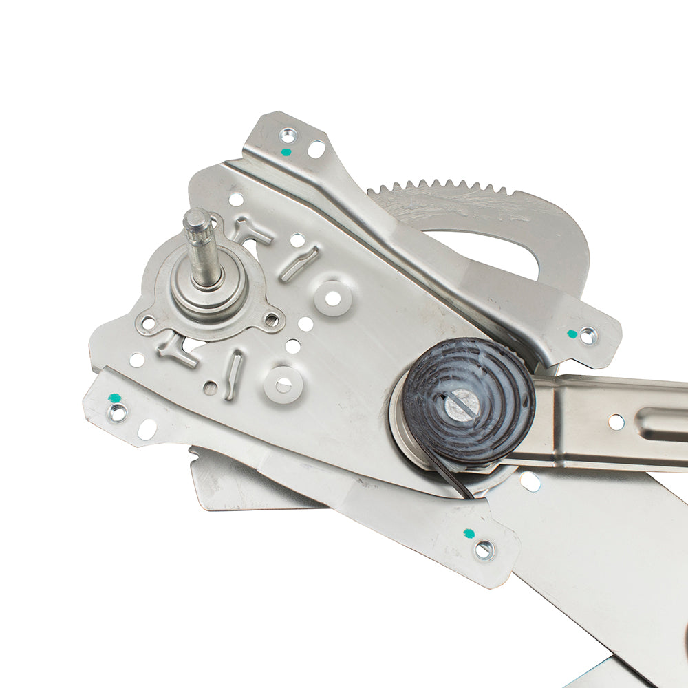 Passenger Front Manual Window Lift Regulator Compatible with 1996-2002 S Series SL SW Sedan & Wagon 21171228