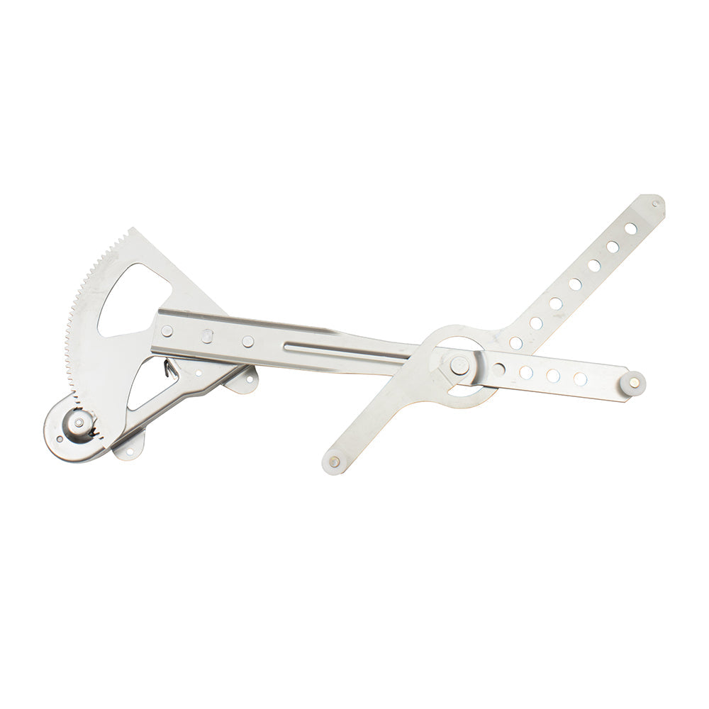 Passenger Front Manual Window Lift Regulator Compatible with 1990-2002 Kodiak Topkick Pickup Truck