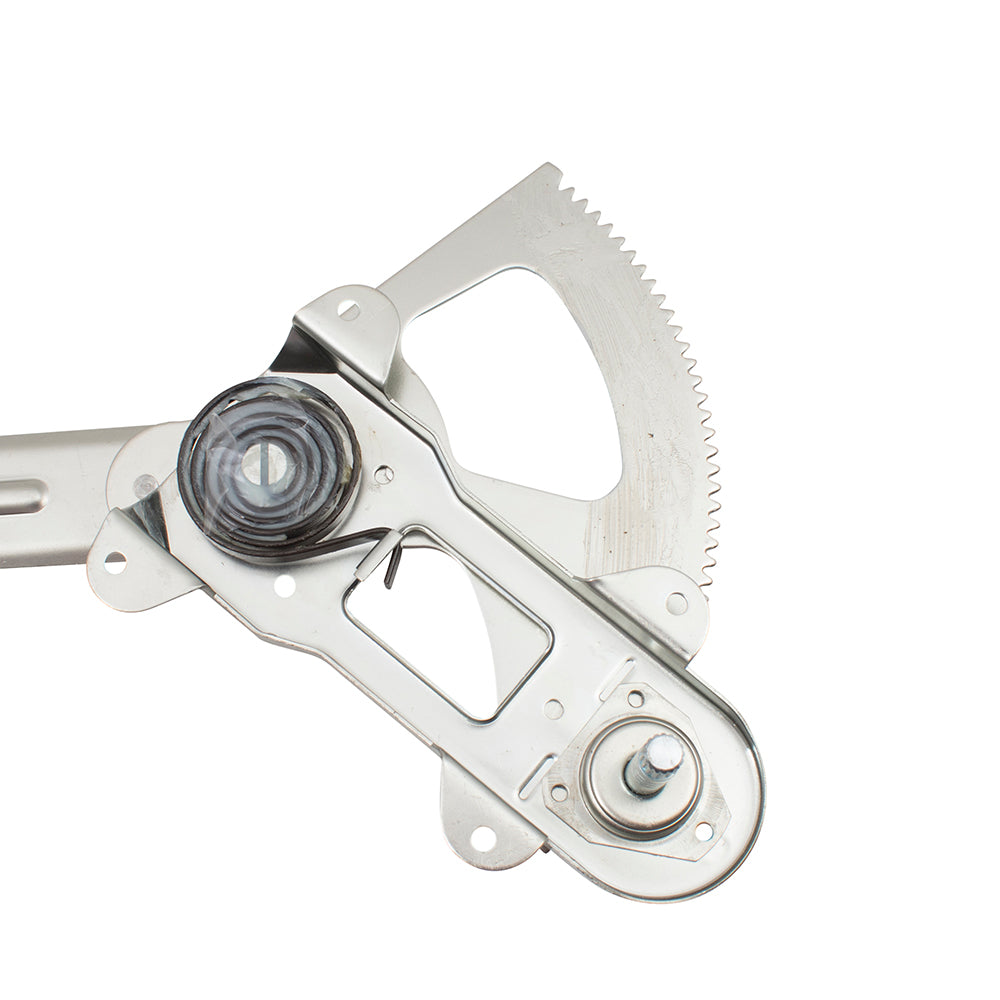 Passenger Front Manual Window Lift Regulator Compatible with 1990-2002 Kodiak Topkick Pickup Truck