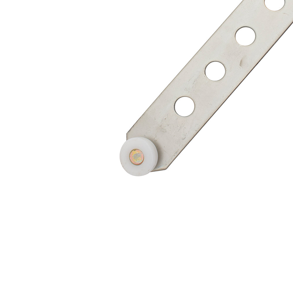 Passenger Front Manual Window Lift Regulator Compatible with 1990-2002 Kodiak Topkick Pickup Truck