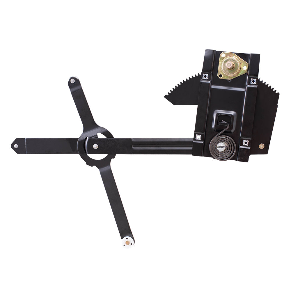 Driver Front Manual Window Lift Regulator Assembly Compatible with 1977-1991 Blazer Jimmy Suburban C/K/R/V Pickup Truck 14027431