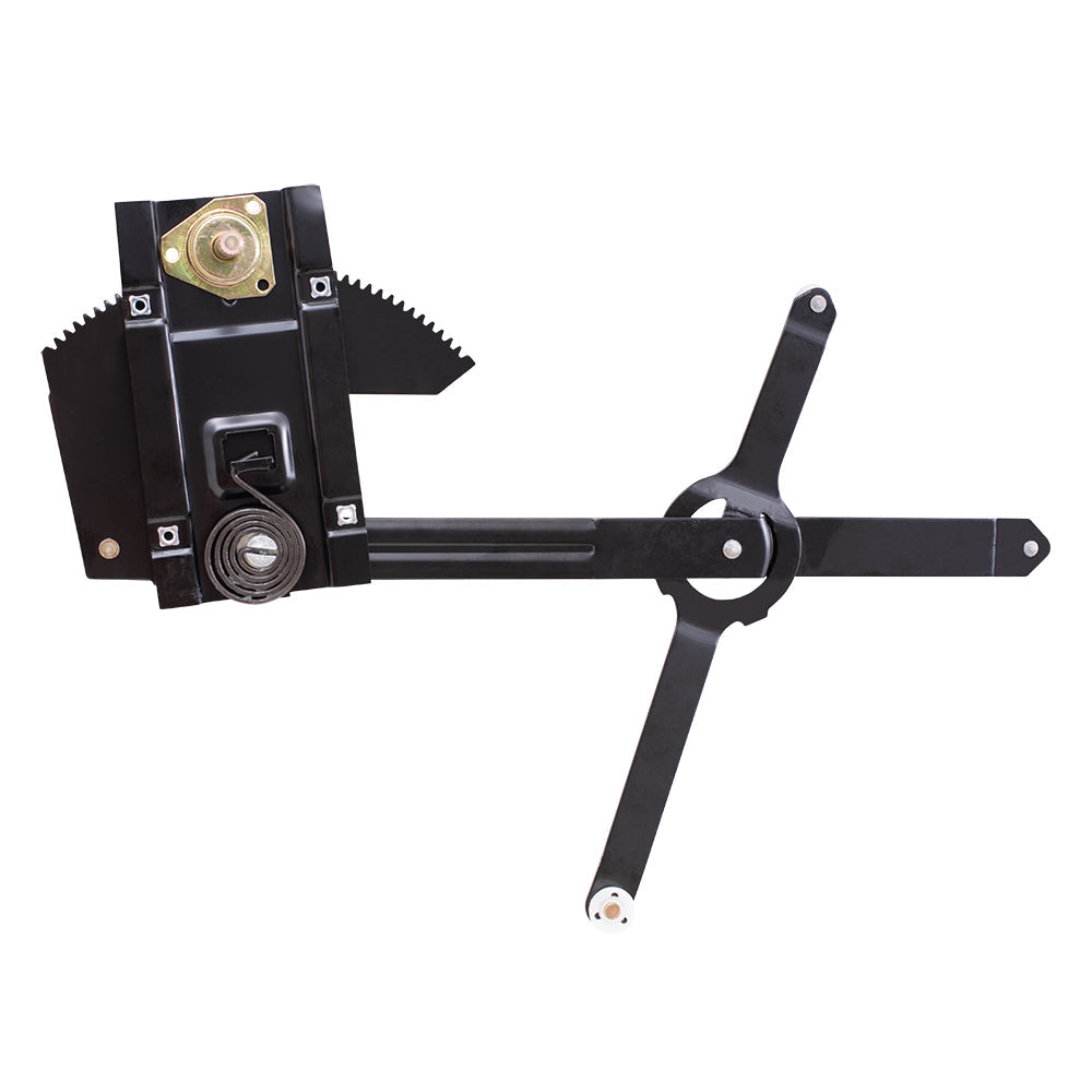 Passenger Front Manual Window Lift Regulator Assembly Compatible with 1977-1991 Blazer JImmy Suburban C/K/R/V Pickup Truck 14027432