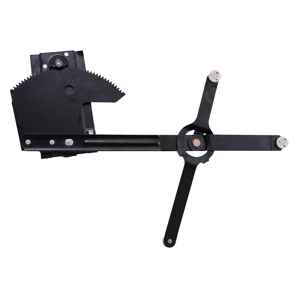 Driver Front Manual Window Lift Regulator Assembly Compatible with 1977-1991 Blazer Jimmy Suburban C/K/R/V Pickup Truck 14027431