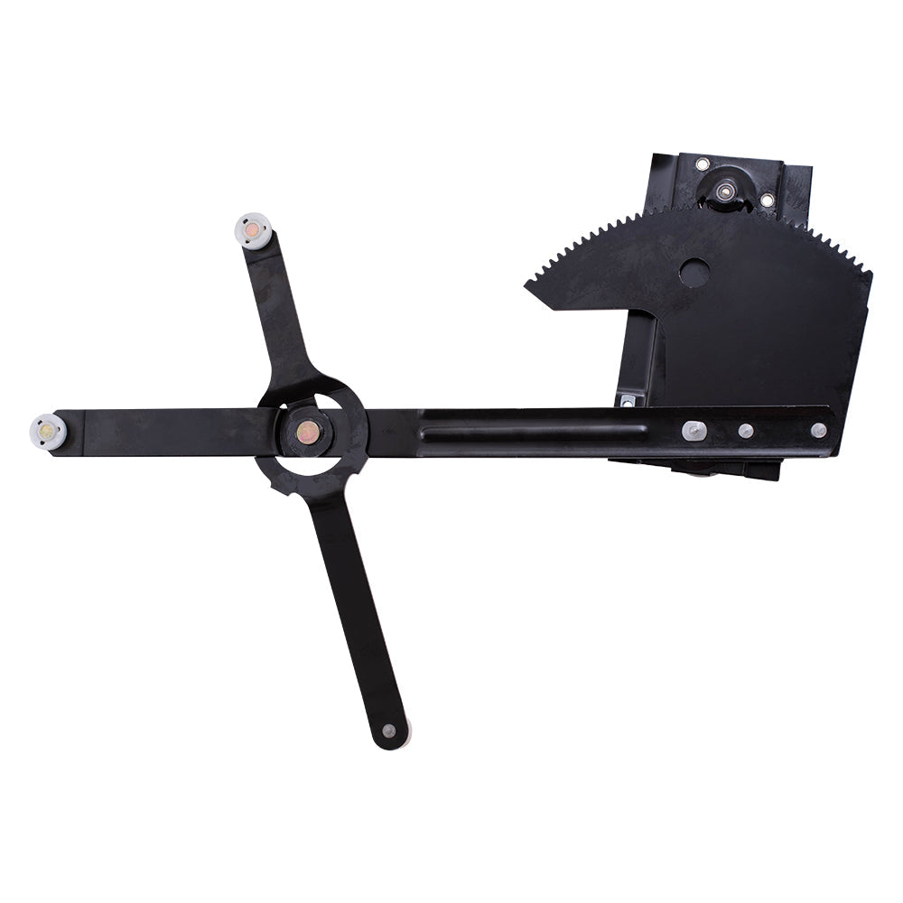 Passenger Front Manual Window Lift Regulator Assembly Compatible with 1977-1991 Blazer JImmy Suburban C/K/R/V Pickup Truck 14027432