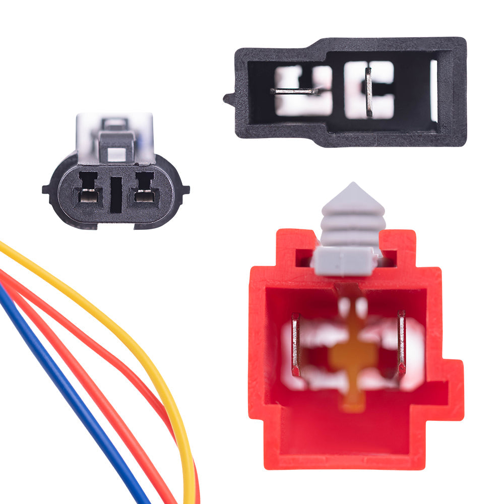 Power Window Motor 4 Piece Set Compatible With 1969-1995 Dodge Models