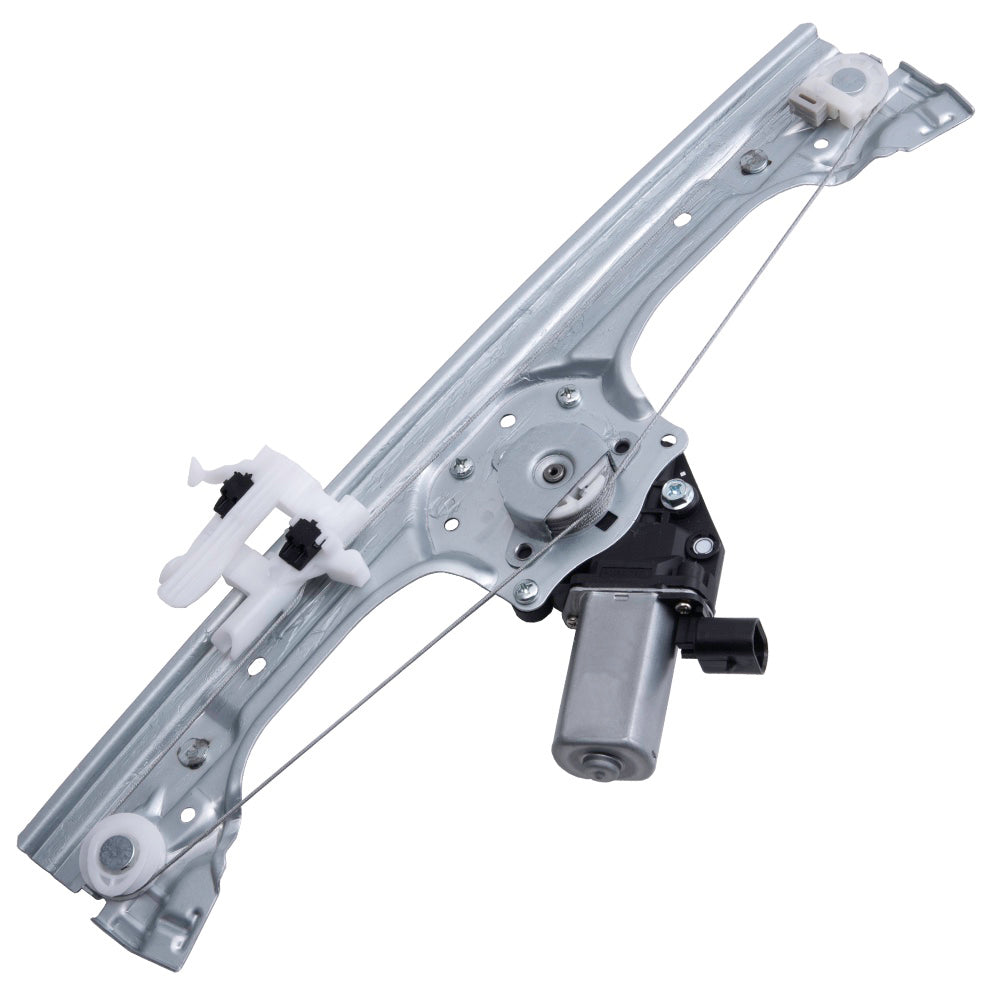 Front Driver Side Power Window Regulator with Motor and OE Type Glass Guide Compatible With 2012-2019 500/500c 2013-2019 500e
