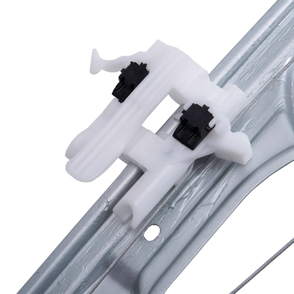 Front Driver Side Power Window Regulator with Motor and OE Type Glass Guide Compatible With 2012-2019 500/500c 2013-2019 500e