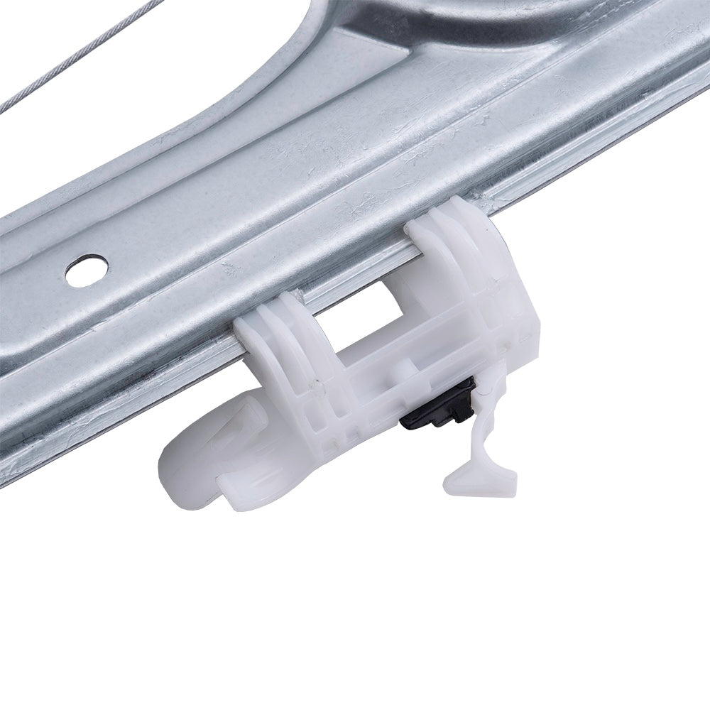 Front Driver Side Power Window Regulator with Motor and OE Type Glass Guide Compatible With 2012-2019 500/500c 2013-2019 500e