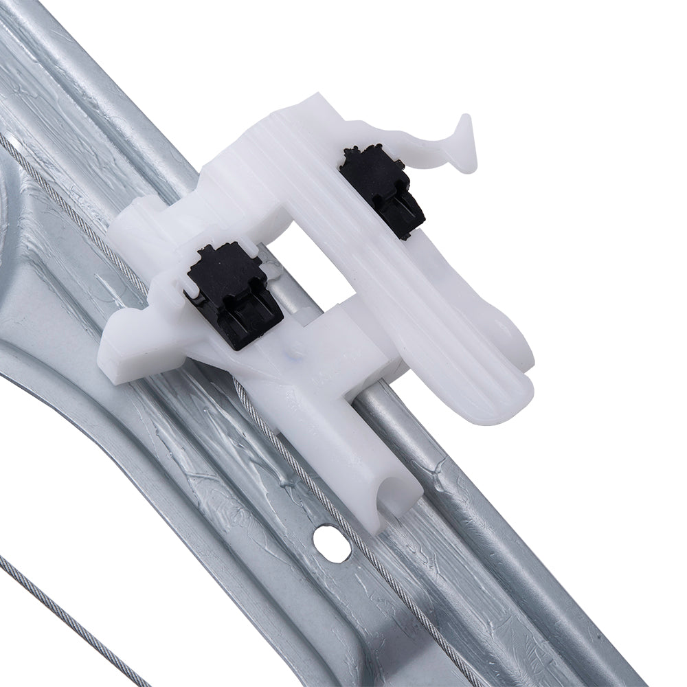 Front Passenger Side Power Window Regulator with Motor and OE Type Glass Guide Compatible With 2012-2019 500/500c 2013-2019 500e