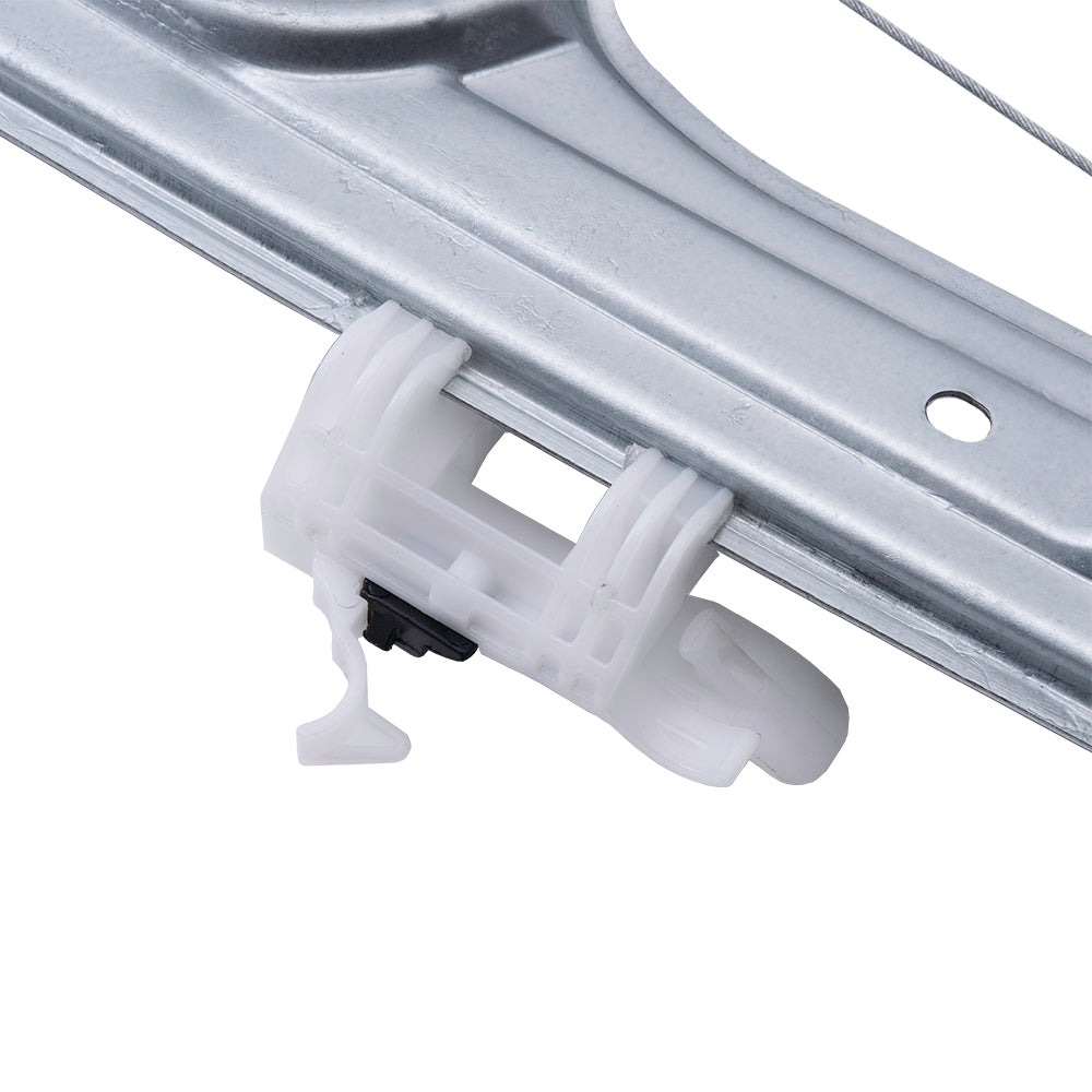 Front Passenger Side Power Window Regulator with Motor and OE Type Glass Guide Compatible With 2012-2019 500/500c 2013-2019 500e
