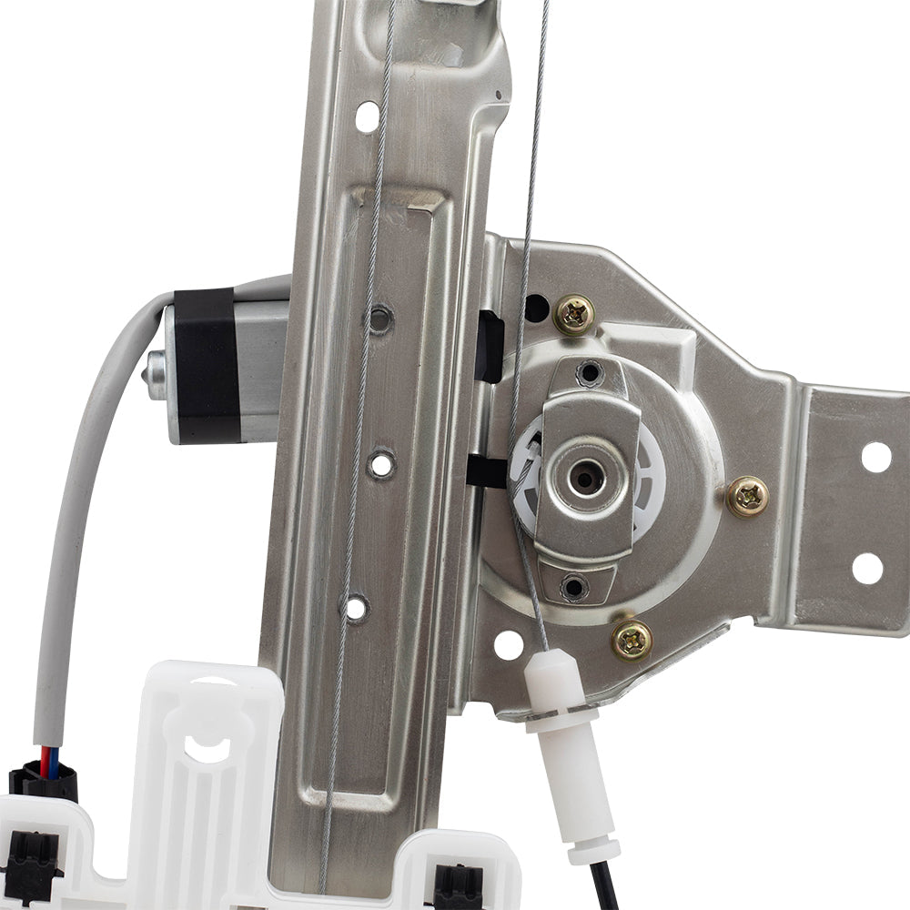 Pair Rear Power Window Regulators with Motors Compatible with 07-12 Caliber