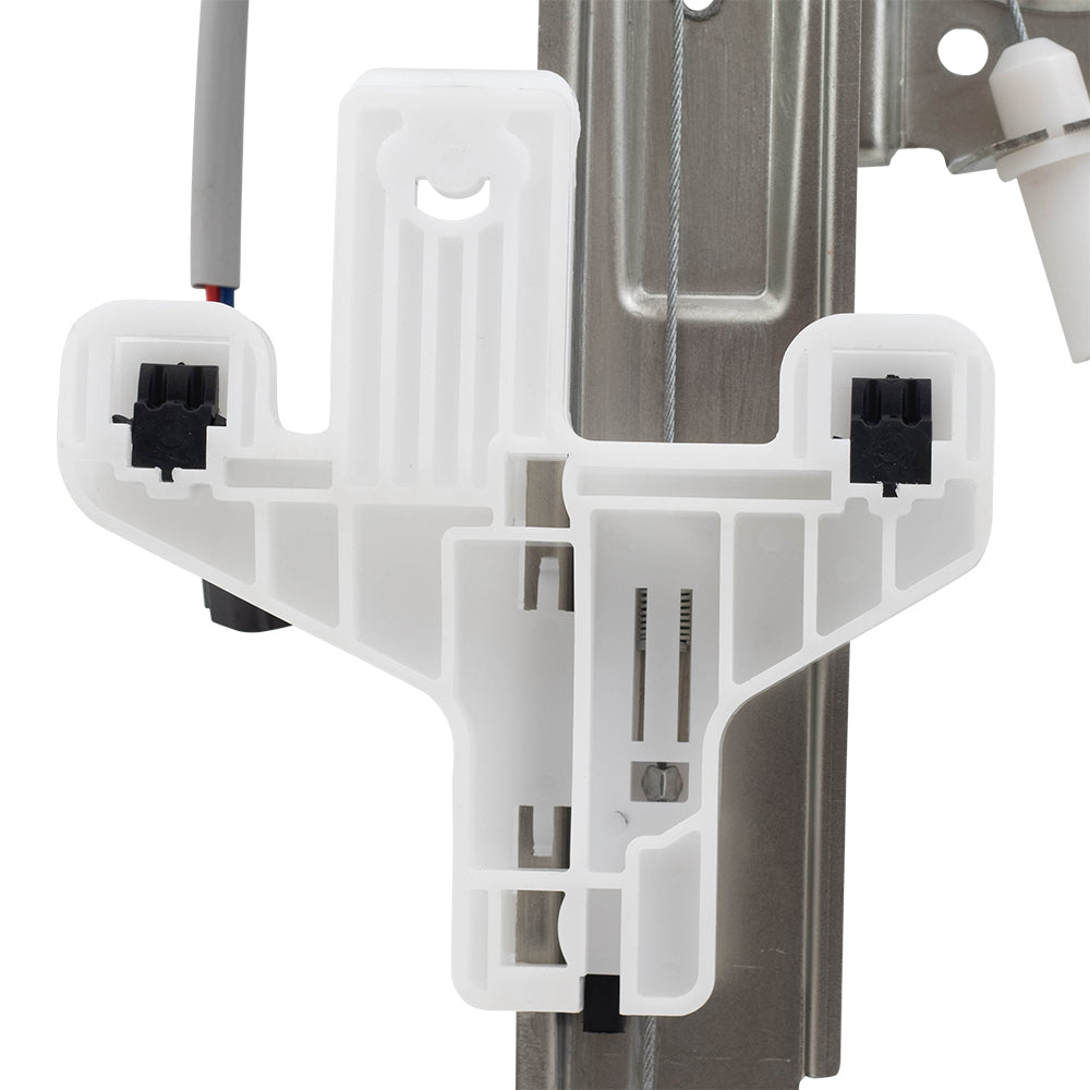 Passenger Rear Power Window Regulator with Motor Compatible with 07-12 Caliber