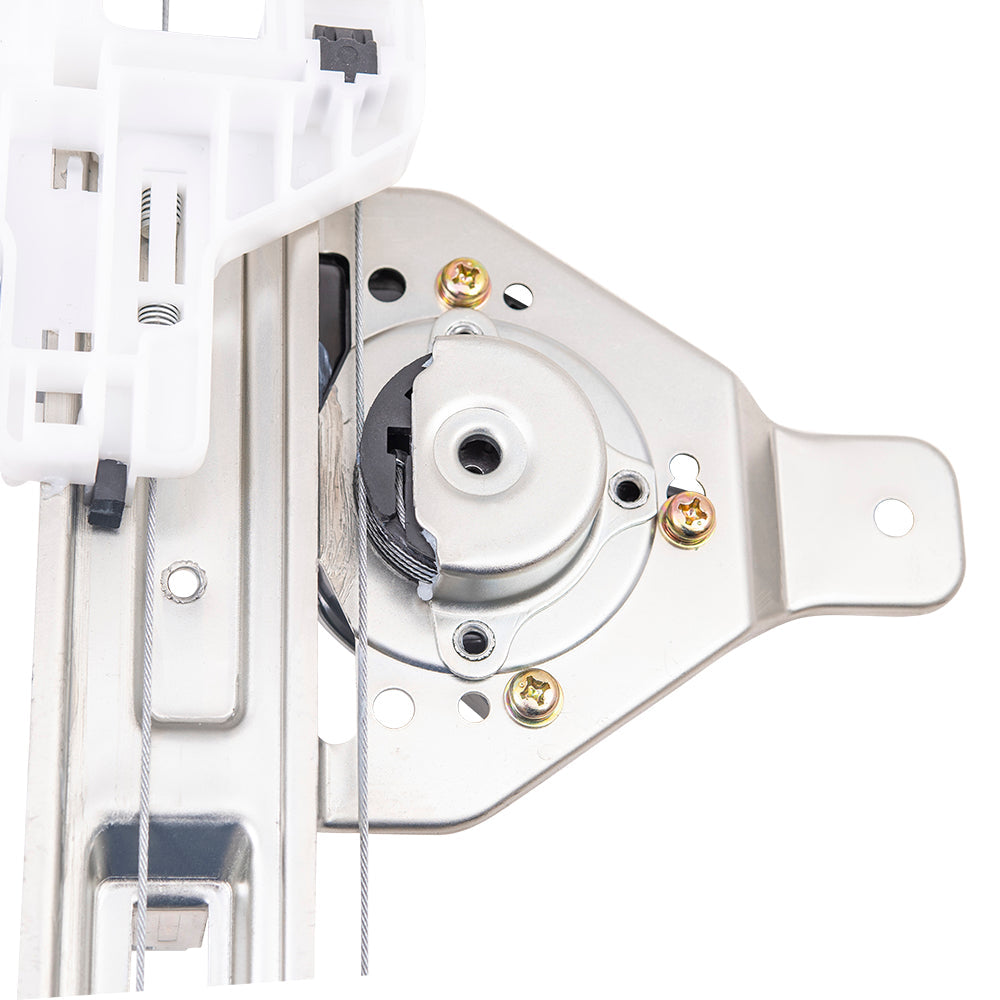 Rear Driver Left Power Window Regulator with Motor Compatible with 2007-2017 Jeep Compass MK