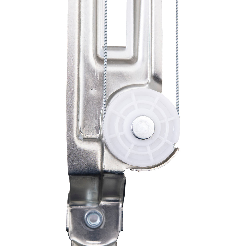 Rear Driver Left Power Window Regulator with Motor Compatible with 2007-2017 Jeep Compass MK