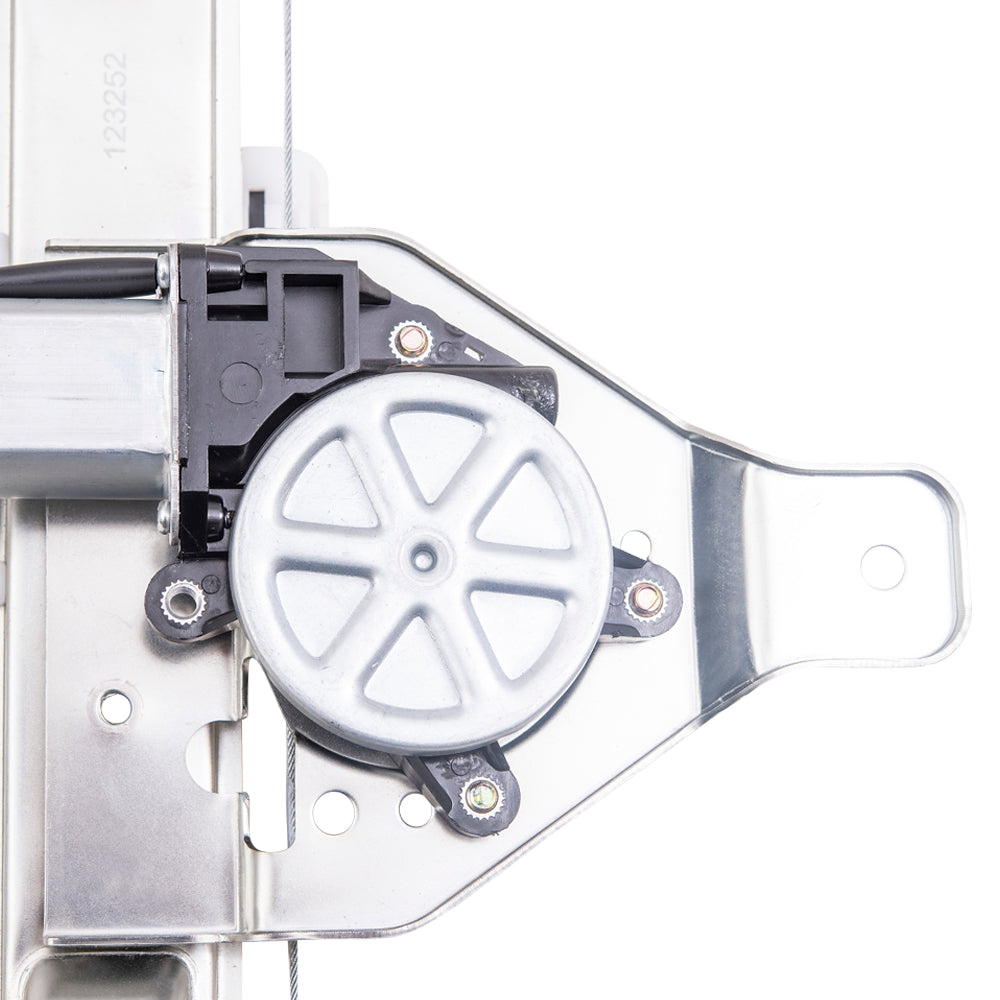 Rear Passenger Right Power Window Regulator with Motor Compatible with 2007-2017 Jeep Compass MK