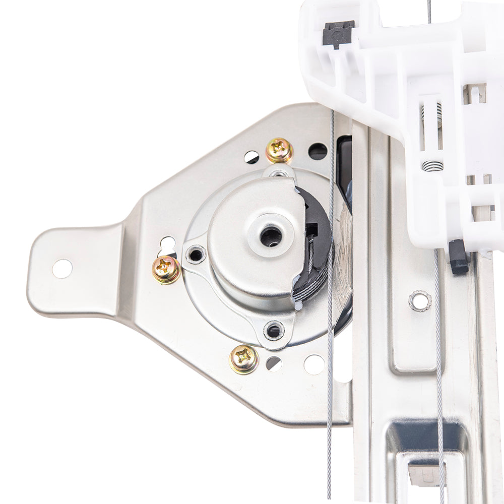 Rear Passenger Right Power Window Regulator with Motor Compatible with 2007-2017 Jeep Compass MK