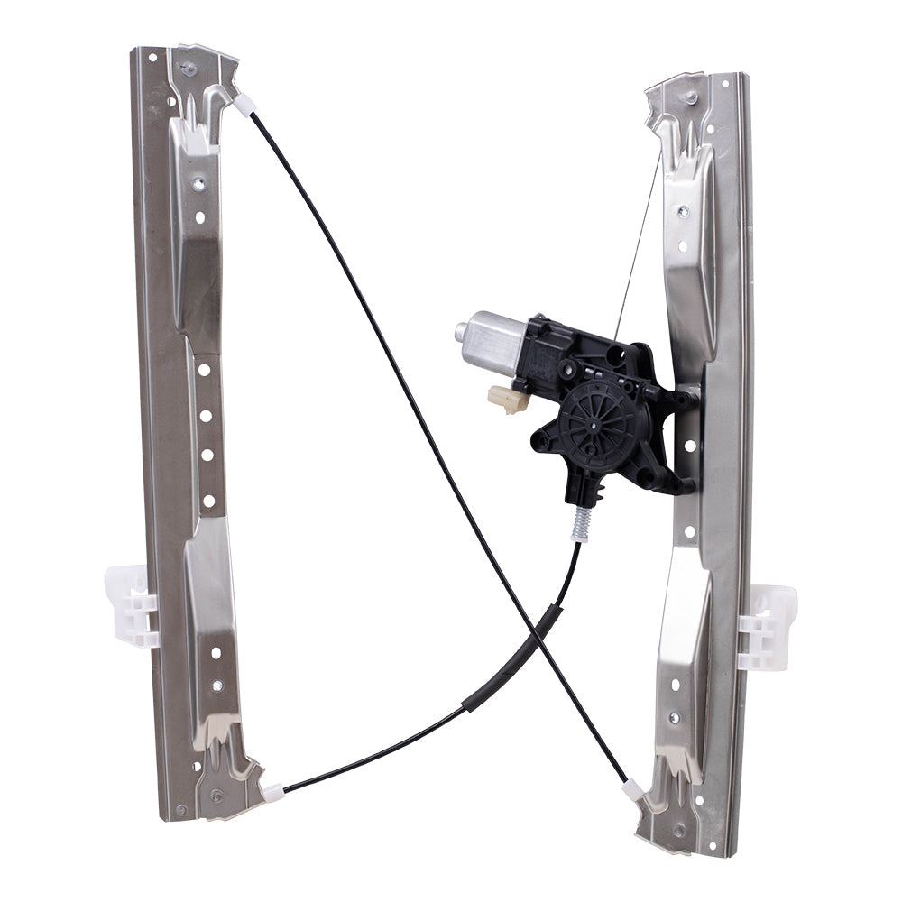 Drivers Front Power Window Regulator & Motor Assembly w/ 2 Pin Connector Compatible with 08-18 Grand Caravan Town & Country C/V Tradesman Van 68030661AA