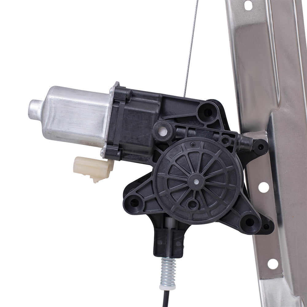 Drivers Front Power Window Regulator & Motor Assembly w/ 2 Pin Connector Compatible with 08-18 Grand Caravan Town & Country C/V Tradesman Van 68030661AA