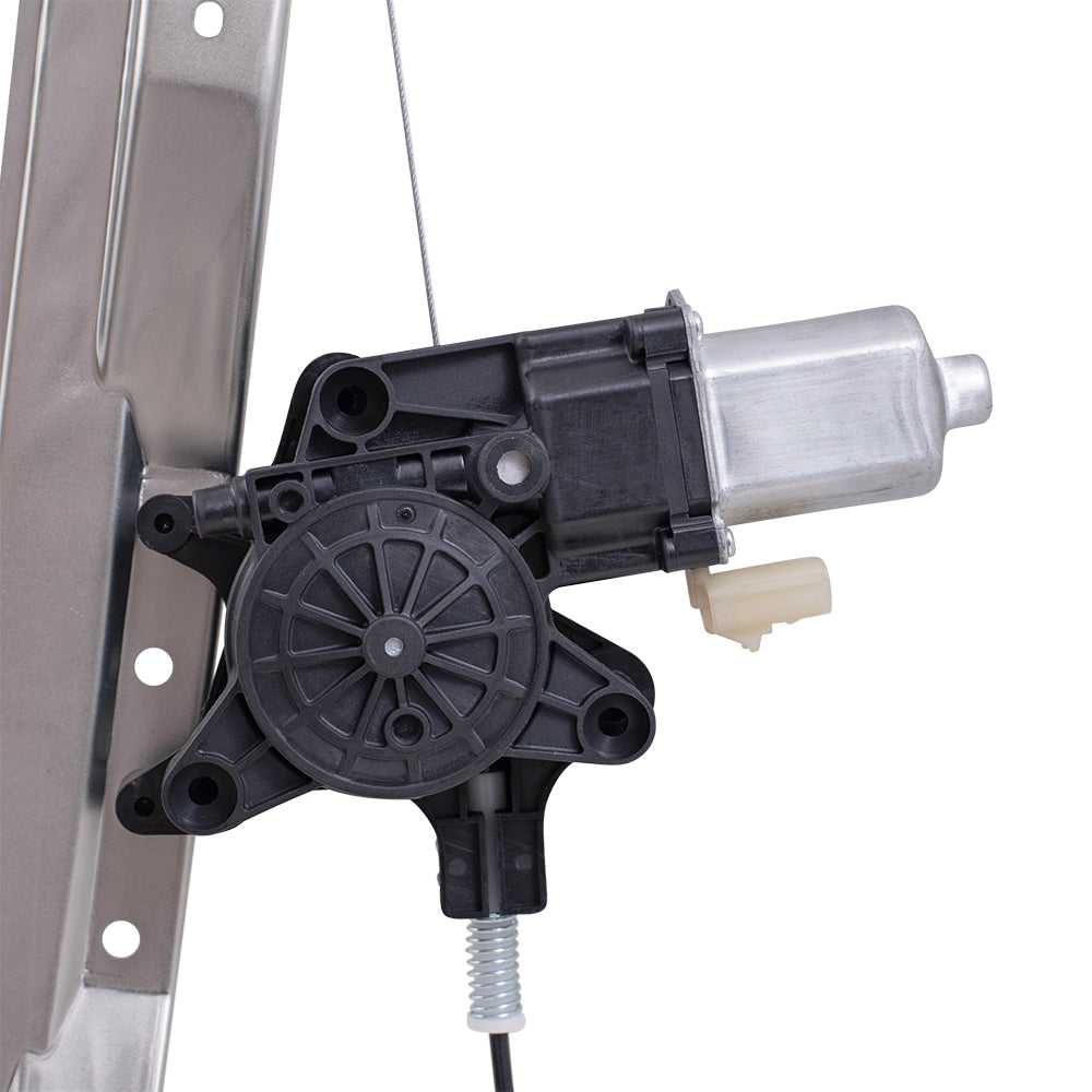 Passengers Front Power Window Lift Regulator & Motor Assembly w/ 2 Pin Connector Compatible with 08-18 Grand Caravan Town & Country C/V 68030660AA