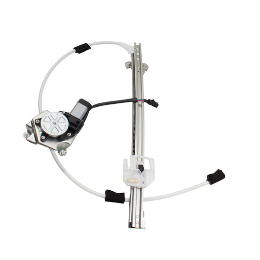 Driver Rear OEM Style Power Window Lift Regulator w/Motor Assembly Compatible with 2006-2007 Liberty with Hole Type Window Glass 4589267AD