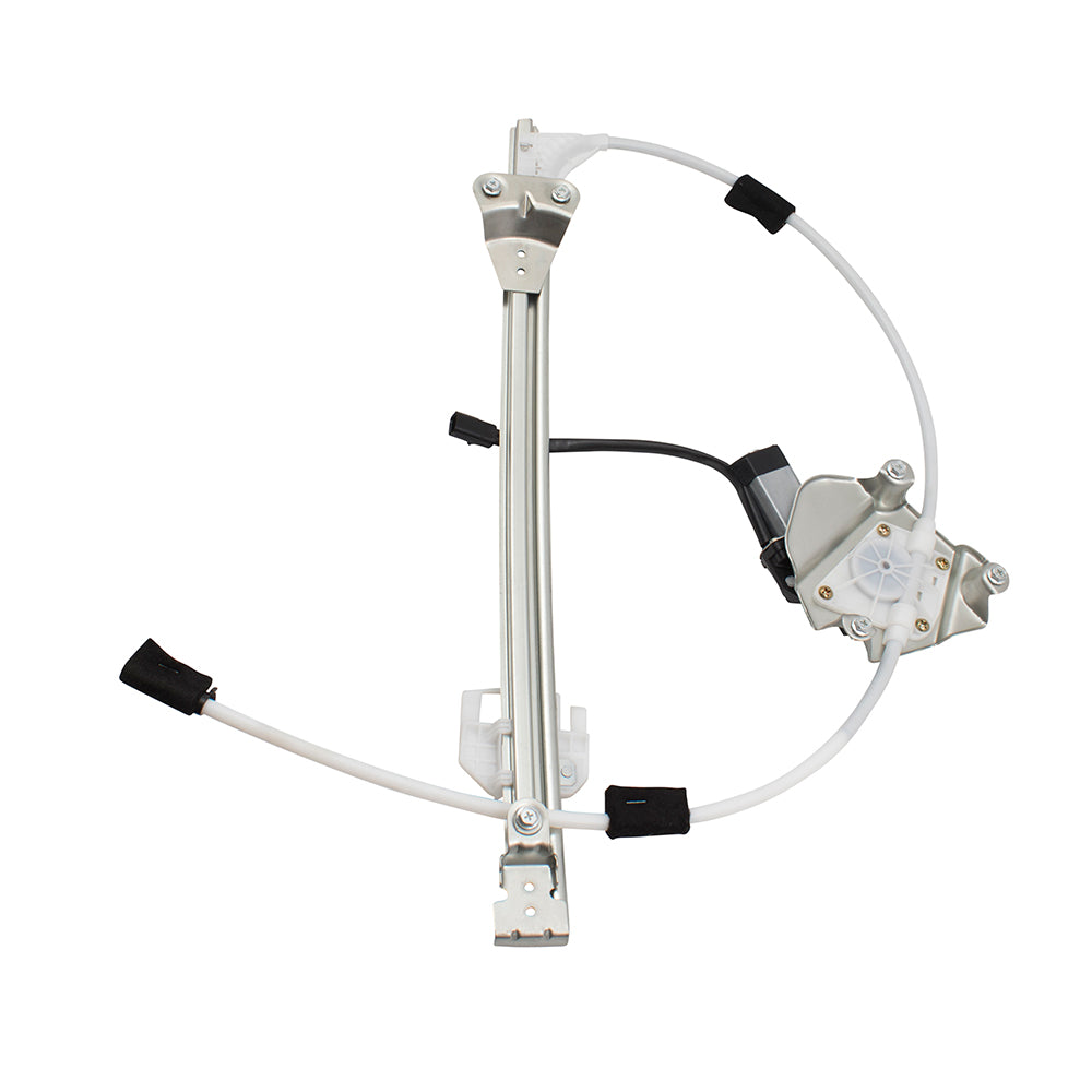 Pair Set Rear OEM Style Power Window Lift Regulators w/ Motors Assemblies Compatible with 06-07 Liberty w/ Hole Type Window Glass 4589267AD 4589266AD