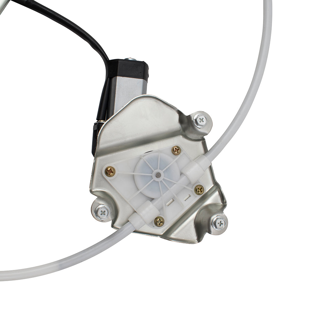 Driver Rear OEM Style Power Window Lift Regulator w/Motor Assembly Compatible with 2006-2007 Liberty with Hole Type Window Glass 4589267AD
