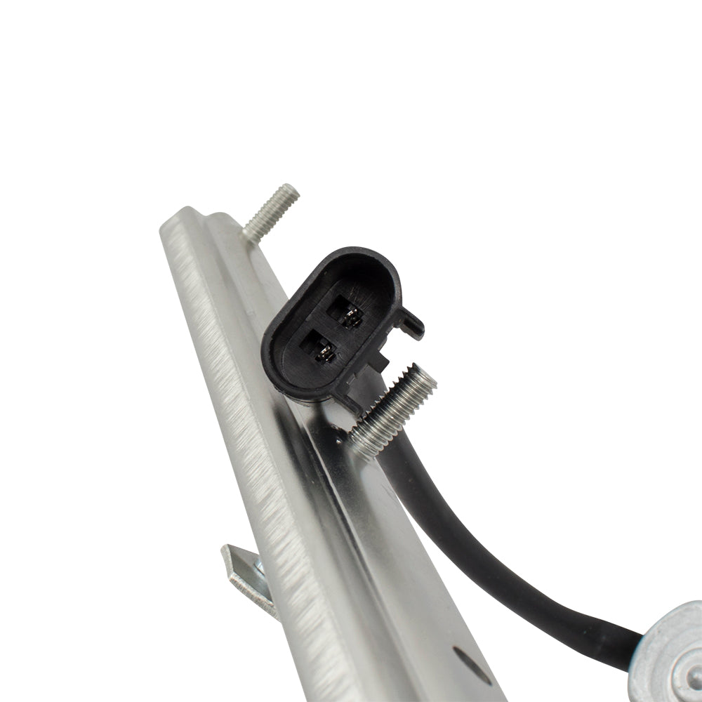 Pair Set Rear Power Window Lift Regulators & Motors Assemblies Compatible with 02-10 Crew Cab Pickup Truck 55276103AD 55276102AD