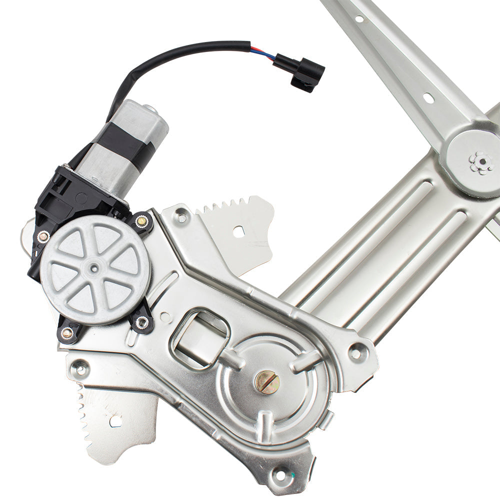 Driver Front Power Window Regulator & Motor Assembly Compatible with 02-08 1500 Crew Cab 03-09 2500 Crew Cab 03-10 3500 Crew Cab Pickup Truck 55276103AD