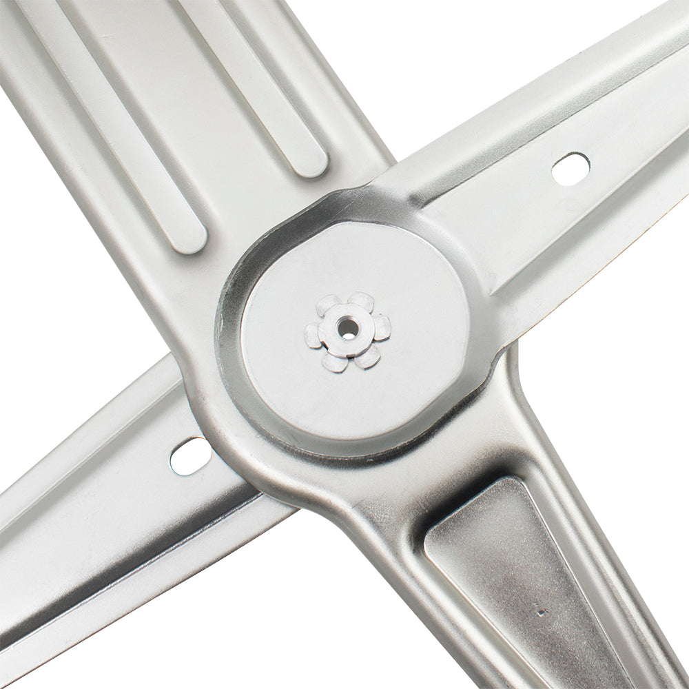 Driver Front Power Window Regulator & Motor Assembly Compatible with 02-08 1500 Crew Cab 03-09 2500 Crew Cab 03-10 3500 Crew Cab Pickup Truck 55276103AD