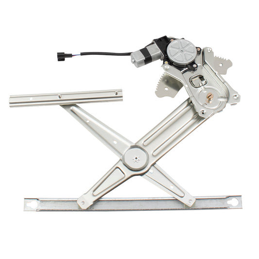 Passenger Rear Power Window Lift Regulator & Motor Assembly Compatible with 02-08 1500 Crew Cab 03-09 2500 Crew Cab 03-10 3500 Crew Cab Pickup Truck 55276102AD