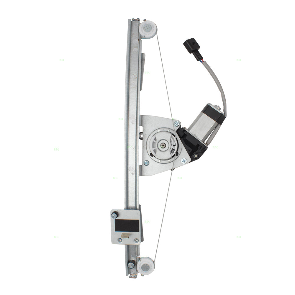 Front Passenger Side Power Window Regulator with Motor and Upgraded Glass Guide Compatible With 2012-2019 500/500c 2013-2019 500e