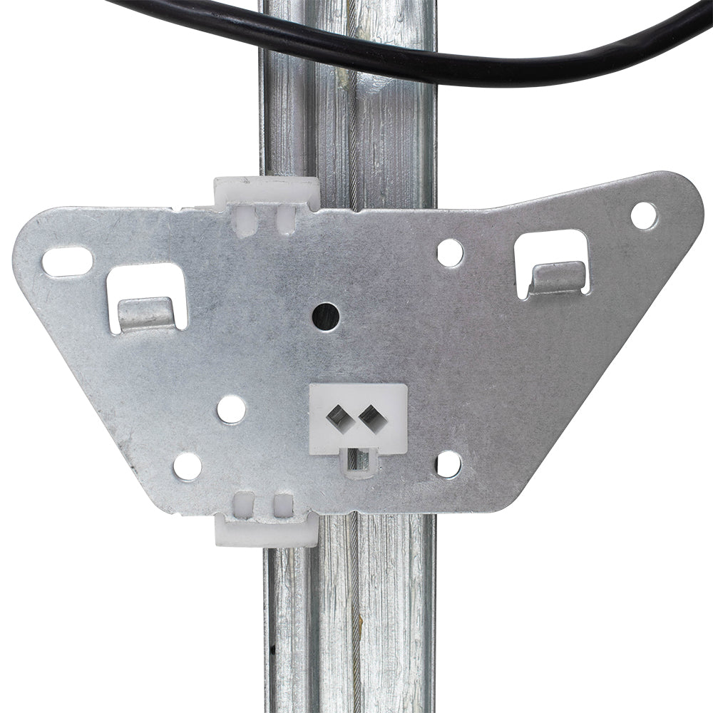 Passenger Rear Power Window Regulator with Motor Assembly Compatible with 2000-2004 Dakota Quad Cab Pickup Truck