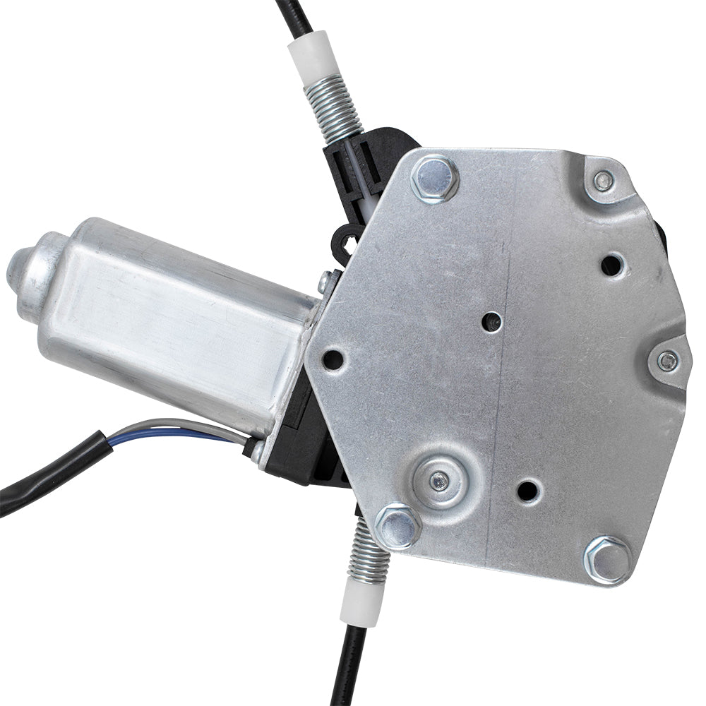 Passenger Rear Power Window Regulator with Motor Assembly Compatible with 2000-2004 Dakota Quad Cab Pickup Truck