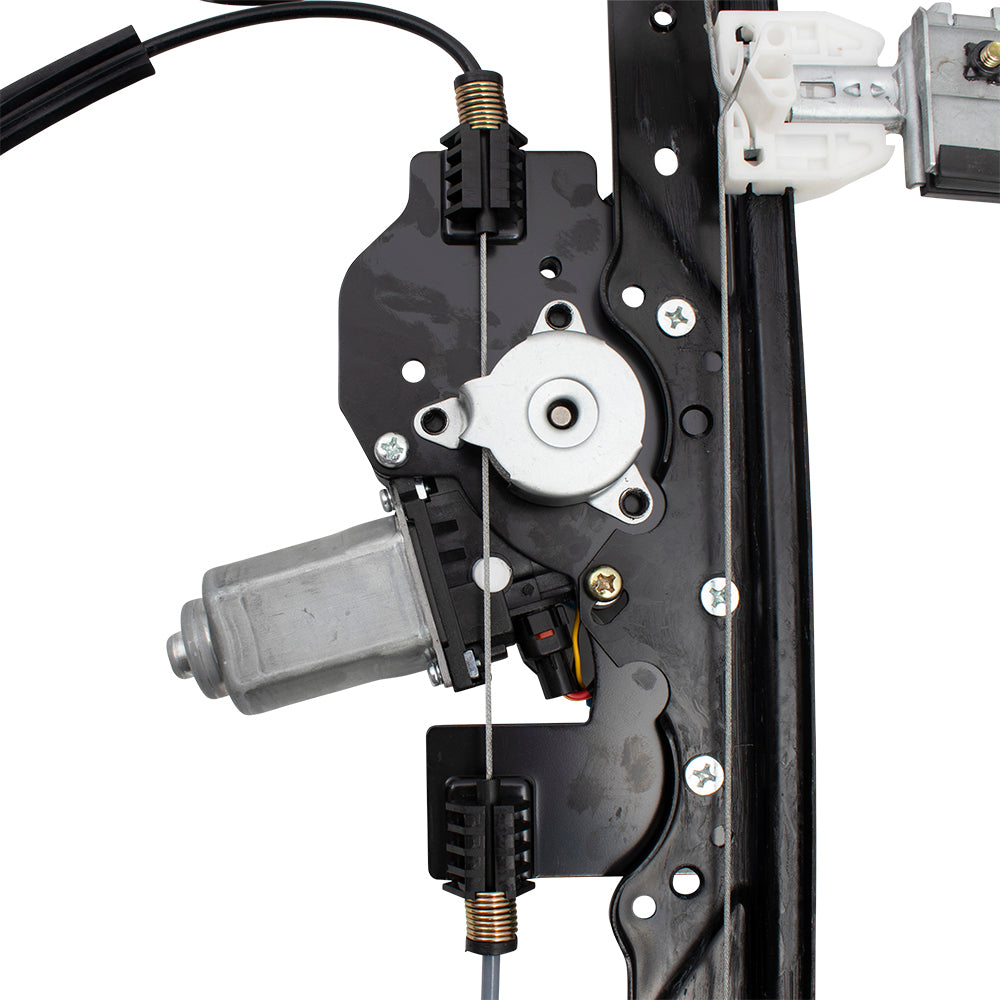 Driver Front Power Window Regulator w/ Motor Assembly Compatible with 2006-2010 Grand Cherokee 4589171AD 4589171AH