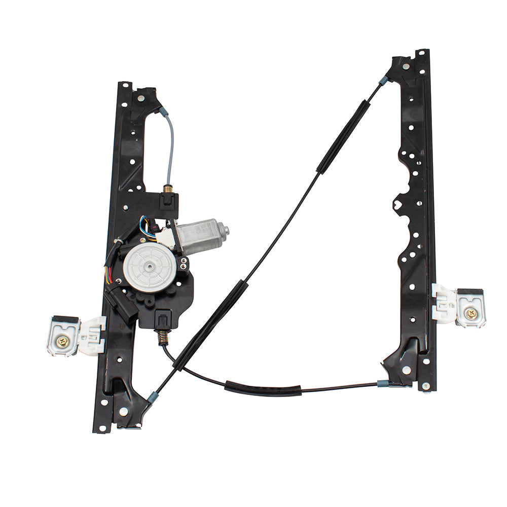 Passenger Front Power Window Regulator w/ Motor Assembly Compatible with 2006-2010 Grand Cherokee 4589170AD 4589170AH