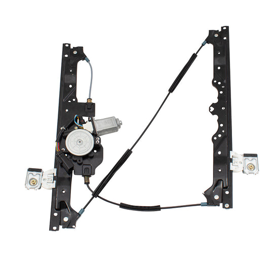Passenger Front Power Window Regulator w/ Motor Assembly Compatible with 2006-2010 Grand Cherokee 4589170AD 4589170AH
