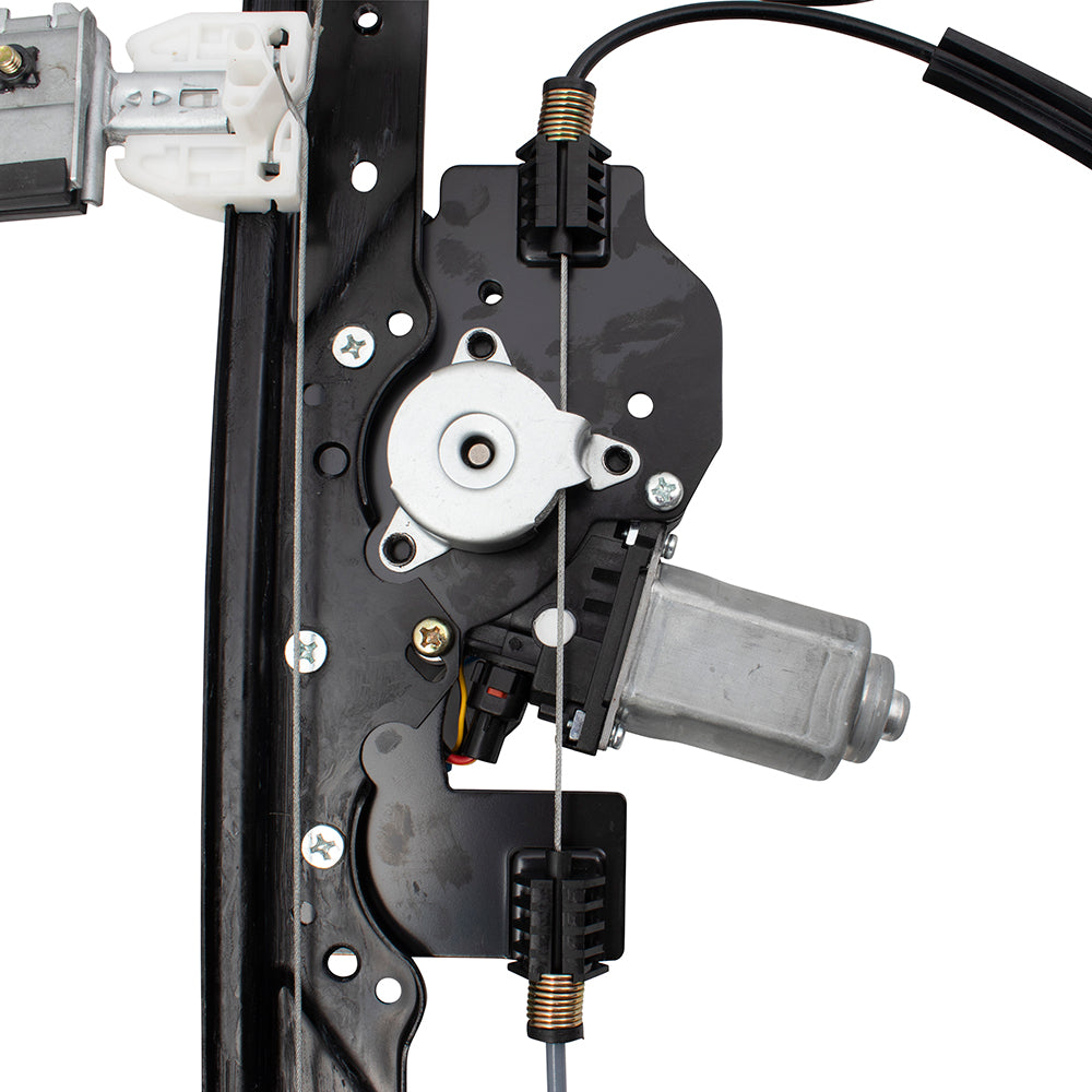 Passenger Front Power Window Regulator w/ Motor Assembly Compatible with 2006-2010 Grand Cherokee 4589170AD 4589170AH