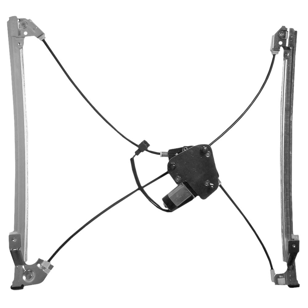 Drivers Front Power Window Lift Regulator with Motor Assembly Compatible with 1996-2000 Caravan Town & Country Voyager Van 68037297AA