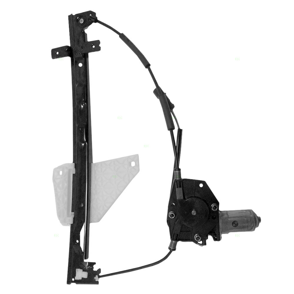 Driver Rear Power Window Lift Regulator with Motor Assembly Compatible with 1999-2000 Grand Cherokee 55076469