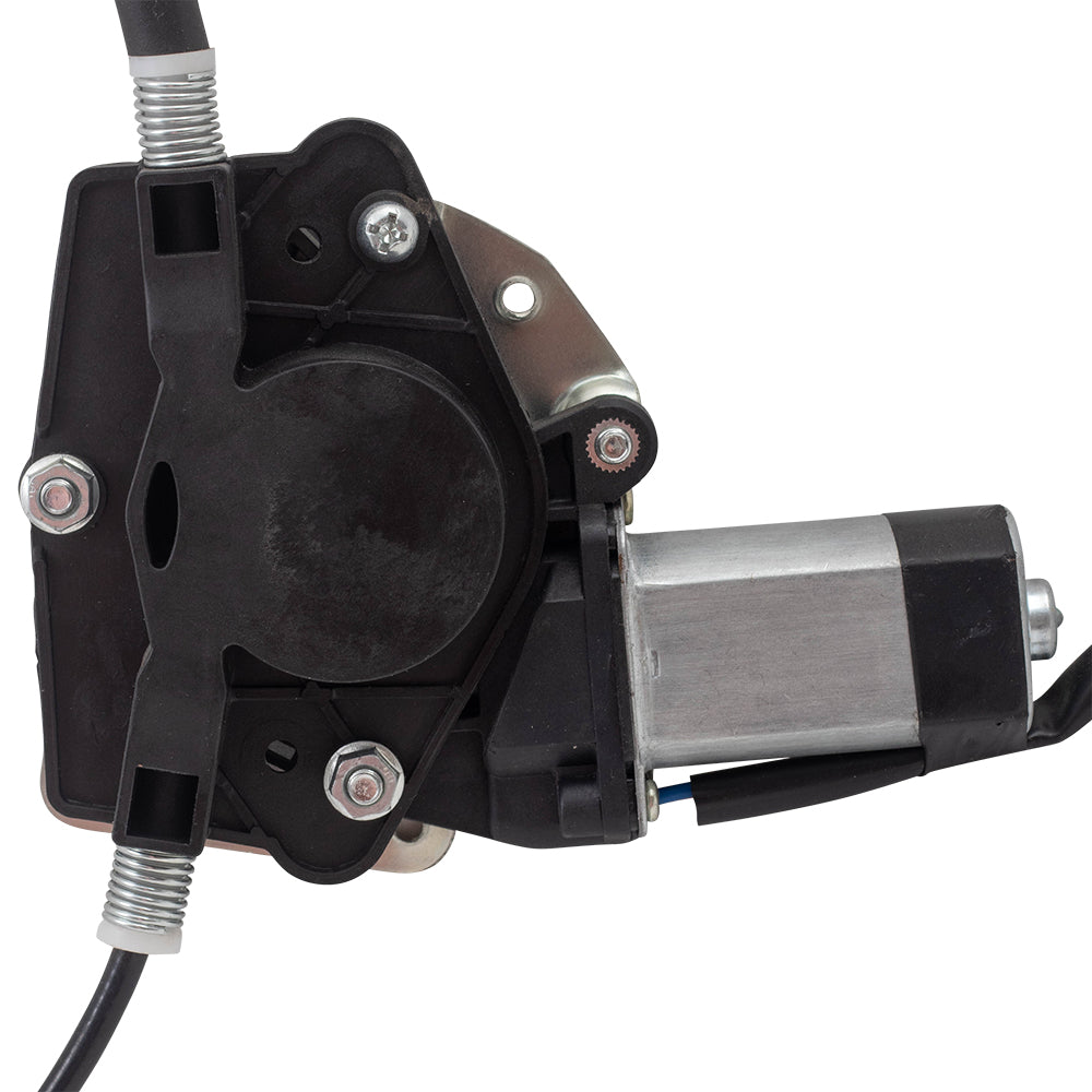 Rear Driver Left Power Window Regulator with Motor Compatible with 2001-2004 Jeep Grand Cherokee