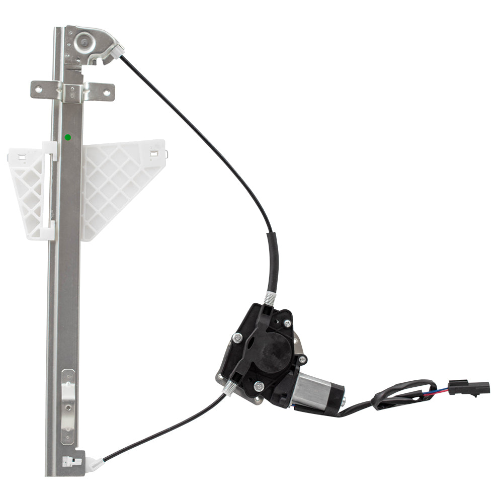 Rear Driver Left Power Window Regulator with Motor Compatible with 2001-2004 Jeep Grand Cherokee