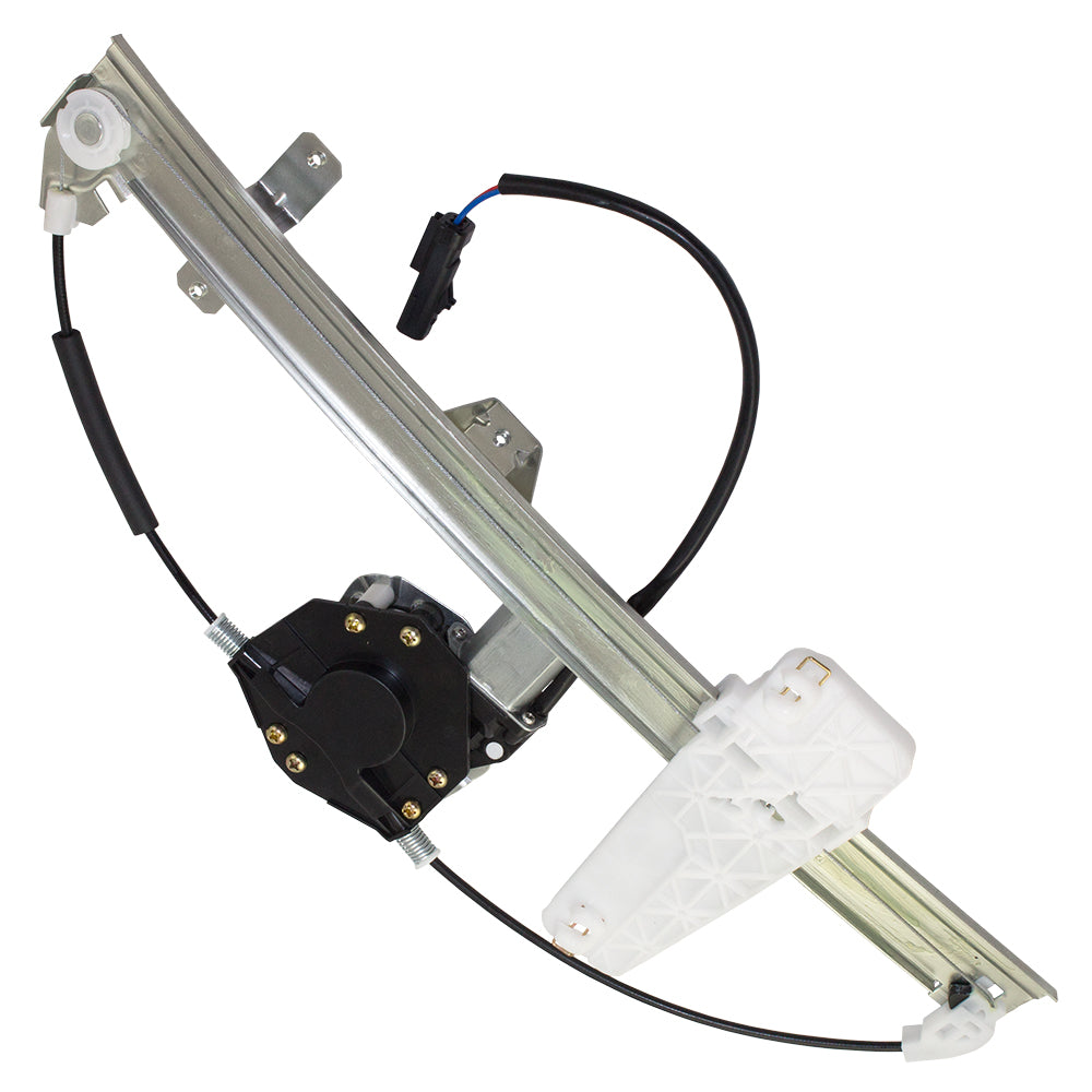 Driver Front Power Window Lift Regulator with Motor Assembly Compatible with 1999-2004 Grand Cherokee 55076467AF