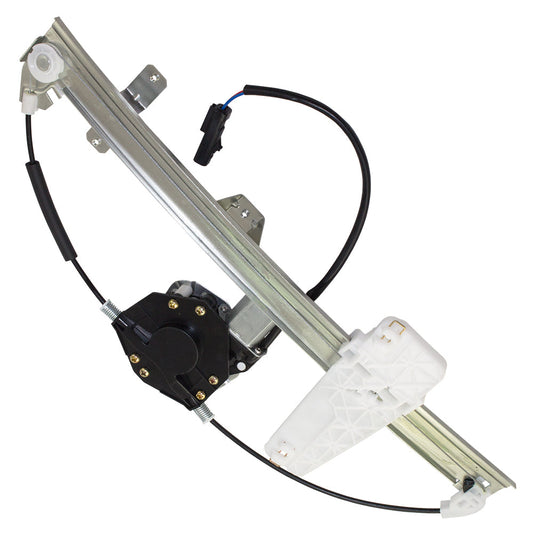 Driver Front Power Window Lift Regulator with Motor Assembly Compatible with 1999-2004 Grand Cherokee 55076467AF