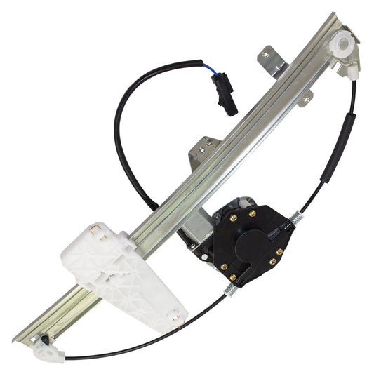 Passenger Front Power Window Lift Regulator with Motor Assembly Compatible with 1999-2004 Grand Cherokee 55363286AD